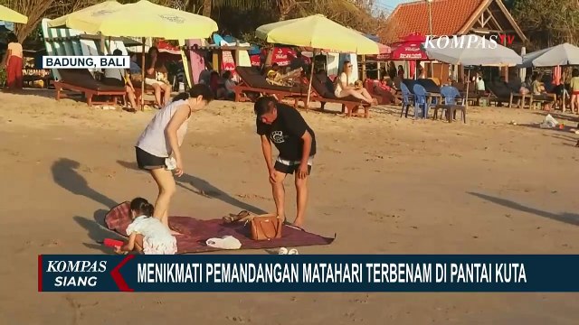 Pesona Sunset di Pantai Kuta, Daya Tarik Wisatawan di Bali