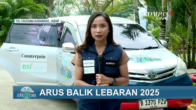 Arus Balik Lebaran, Begini Kondisi di Tol Cikatama dan Pelabuhan Bakauheni Kamis Pagi (3/4/2025)