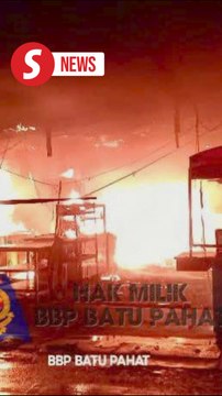 Batu Pahat food court gutted in early morning blaze