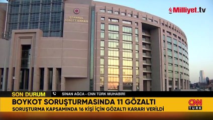 Boykot soruşturması: Oyuncu Cem Yiğit Üzümoğlu'nun da aralarında bulunduğu 11 kişi gözaltında