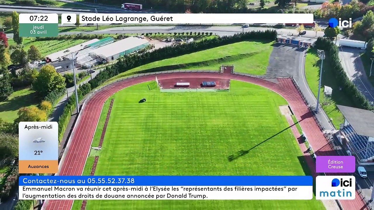 03/04/2025 - ici matin par ici Creuse en vidéo