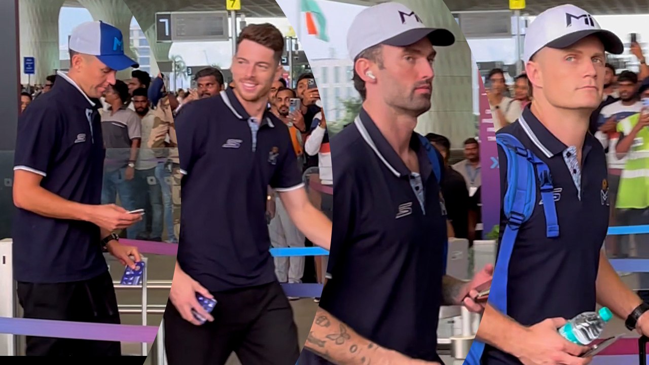Trent Boult, Mitchell Santner & Reece Topley: International Cricketers Clicked At The Mumbai Airport