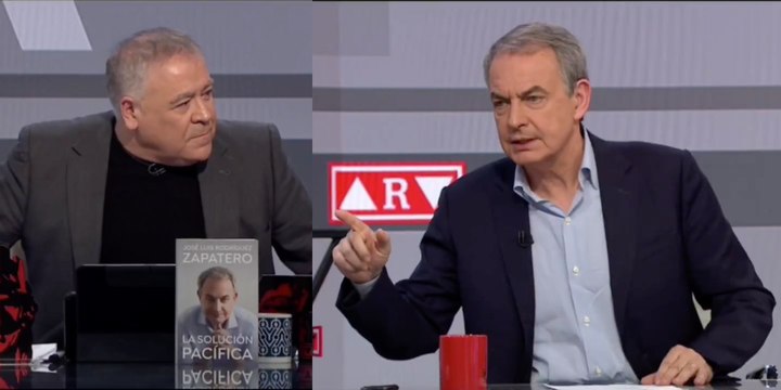 Un desquiciado Zapatero la emprende contra Ferreras por recordar que 'choni' Montero tardó en rectificar su grave acusación