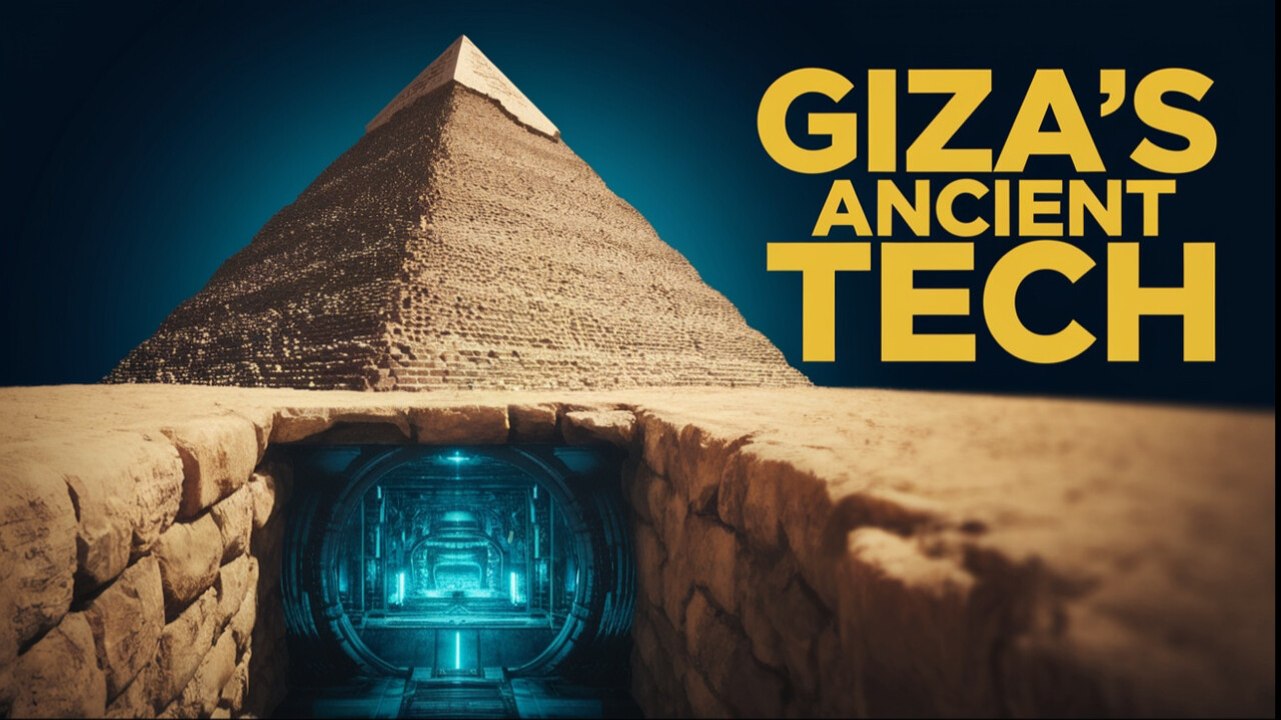 Giza Pyramid Cover-Up EXPOSED: Hidden Tunnels and Ancient Tech Just Discovered