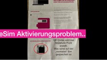 eSim Aktivierungsproblem - 19 HD