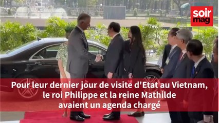 Troisième jour de la visite d'Etat du roi Philippe et de la reine Mathilde au Vietnam
