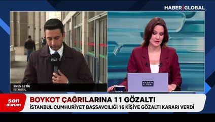 Boykot çağrısı yapan 11 şüpheli gözaltına alındı: Aralarında oyuncu Cem Yiğit Üzümoğlu da var
