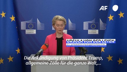EU: Trump-Zölle "schwerer Schlag für die Weltwirtschaft"