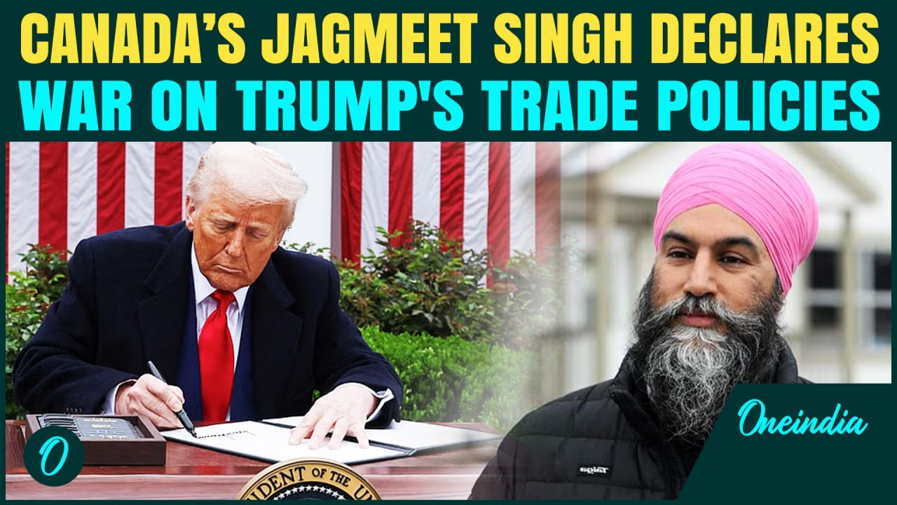 'Trump is an Arsonist' - ‘Liberation Day’ Tariff OUTRAGE in Canada–Sikh Leader Jagmeet Singh Reacts