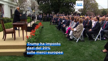 Guerra commerciale, von der Leyen: "Europa pronta a rispondere"
