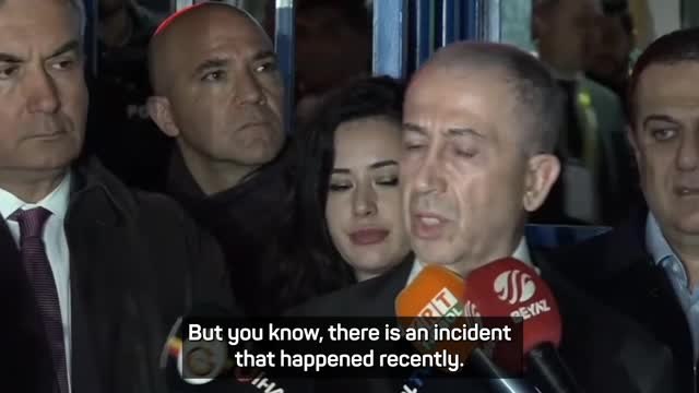 Mourinho nose grab is an attack on Turkish football - Galatasaray VP