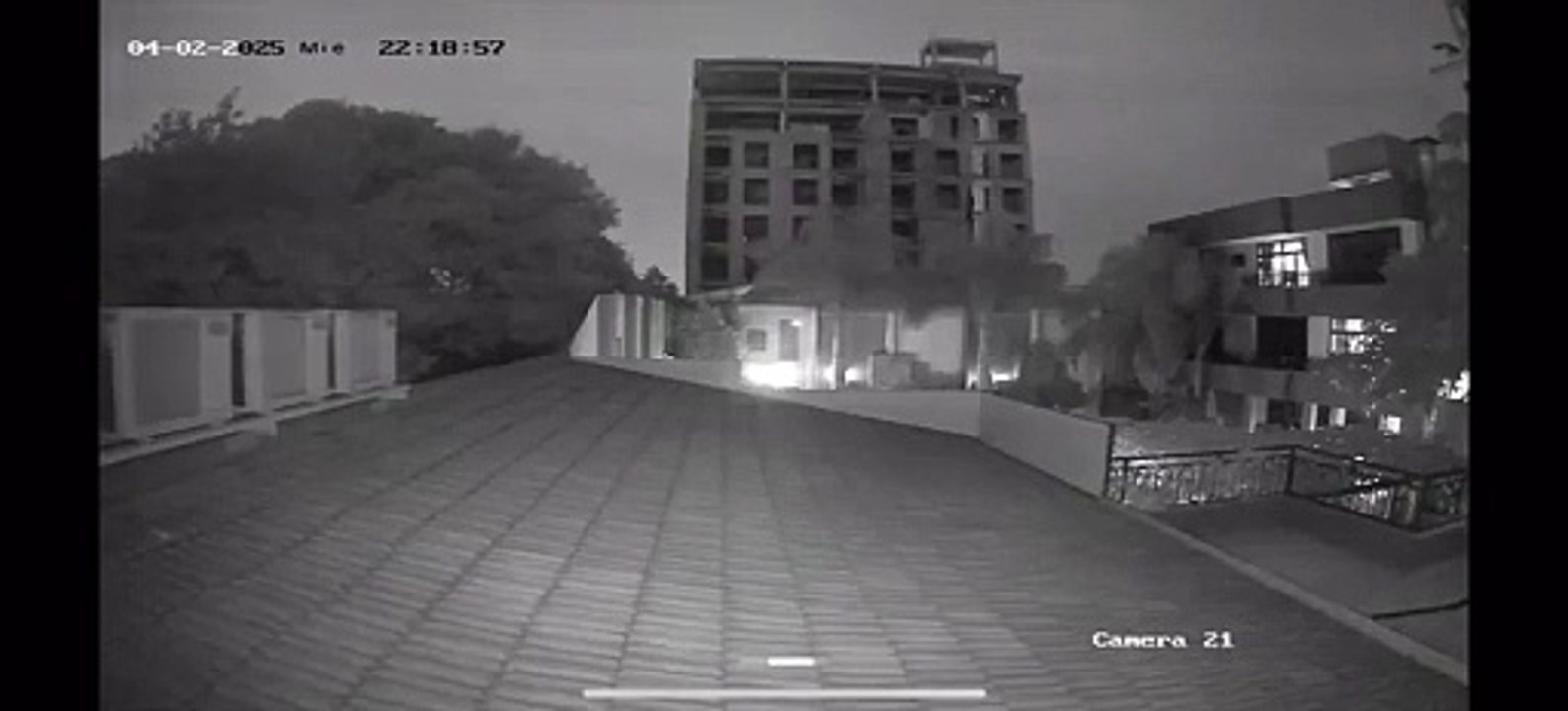 El edificio colapsó de un momento para otro.