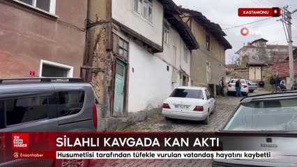 Kastamonu'da silahlı kavgada kan aktı