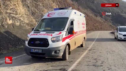 Şırnak’ta otomobil ile kamyonet kafa kafaya çarpıştı