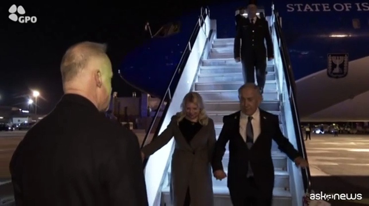 Il premier israeliano Netanyahu in Ungheria per incontro con Orban