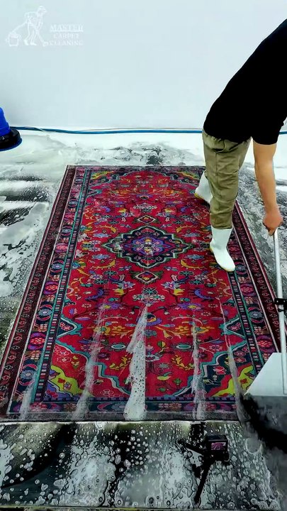 Carpet Cleaning Magic - Satisfying Stain Removal And Deep Cleaning ASMR #shorts #satisfyingvideo