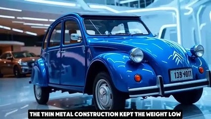 2025 Citroën 2CV- The Revolutionary French Icon That Redefined Affordable Mobility