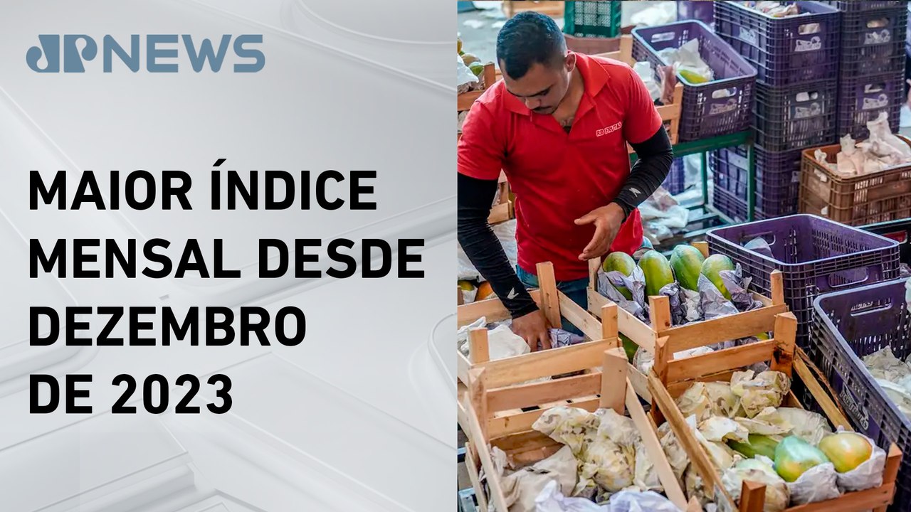 Inflação dos alimentos aumenta 1,44% em março