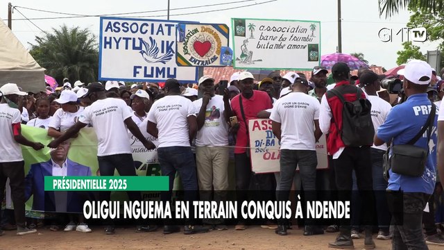 [#Reportage] Présidentielle 2025 : Oligui Nguema en terrain conquis à Ndende