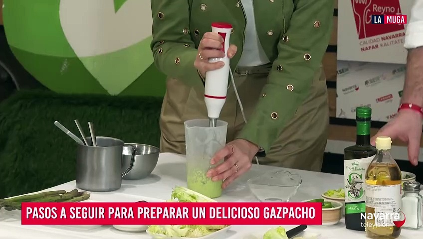 Elaboramos un delicioso gazpacho de verduras con el chef José Aguado