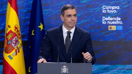 Sánchez: "Este ataque arancelario va contra todo y contra todos"