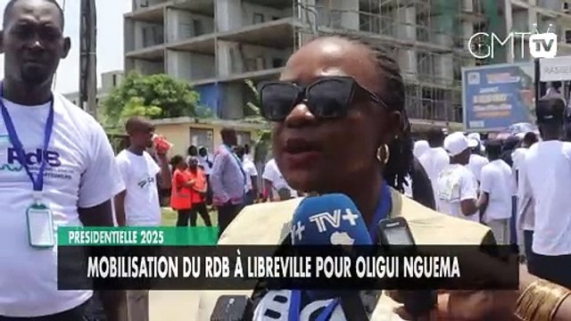 [#Reportage] Présidentielle 2025 : Mobilisation du RDB à Libreville pour Oligui Nguema