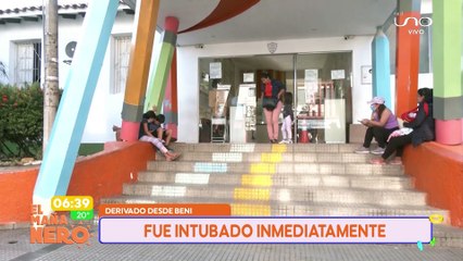 SCZ MENOR CON MENINGITIS DERIVADO DE BENI FUE INTUBADO