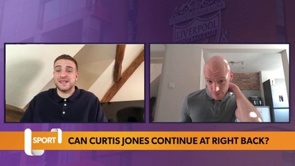 Can Curtis Jones be a solid option at right-back for Liverpool?