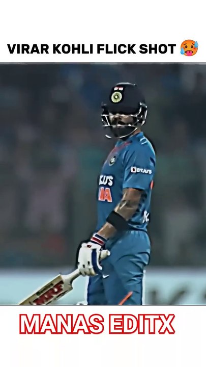 Virat Kohli Flick Shot 🥵#viratkohli #cricket #viral #trending #youtubeshorts #shorts