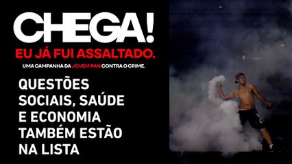 Quaest: Violência é a maior preocupação dos brasileiros | JP Contra o Crime