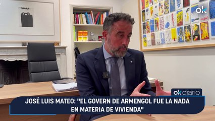 José Luis Mateo: "El Govern de Armengol fue la nada en materia de vivienda"