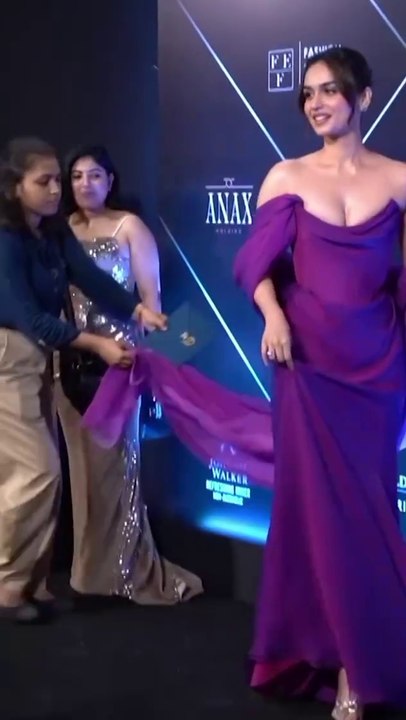 Manushi Chhillar Graces The Vivienne Westwood First Ever Fashion Show In India#manushichhillar