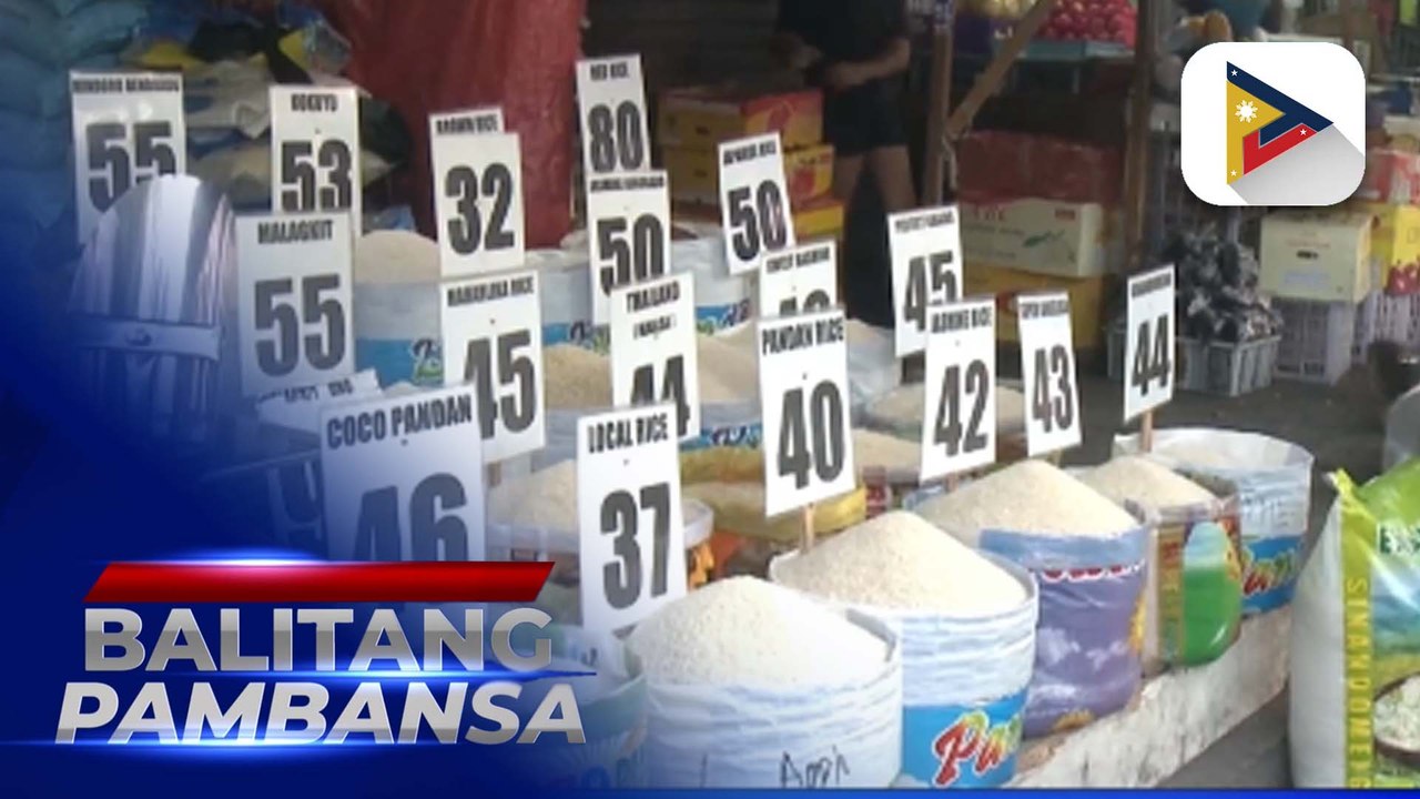 Presyo ng bigas, bumaba ng halos P20/kg