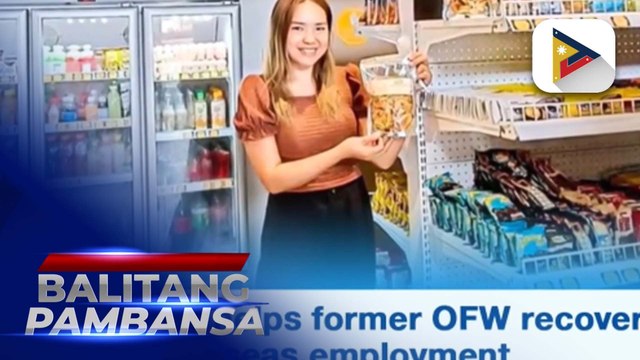 DMW program, natulungan ang isang dating OFW para makabawi sa nabigong trabaho sa ibang bansa