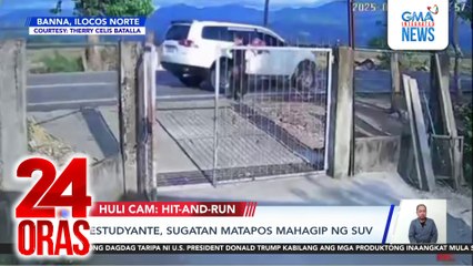 Estudyante, sugatan matapos mahagip ng SUV | 24 Oras