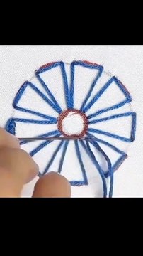 Embroidery studioZ new embroidery design hand embroidery beginners Sindhi Bharat flower stitch new fashion embroidery trending viral videos dailymotion videos AI videos machine stitch videos