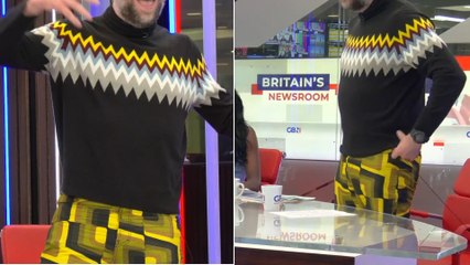 GB News guest hilariously mocked by Andrew Pierce for outfit choice: 'Even by your standards, you have excelled!'