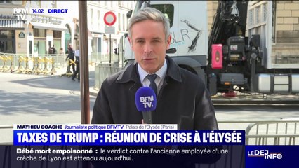 Droits de douane de Donald Trump: Emmanuel Macron réunit les filières touchées à l'Élysée ce jeudi