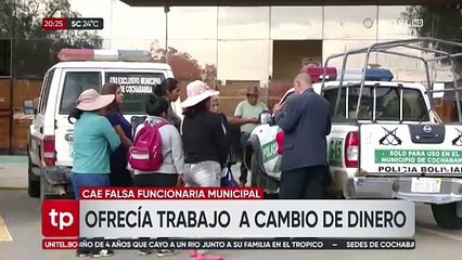 Capturan a falsa funcionaria que estafó a varias personas prometiendo trabajo a cambio de dinero