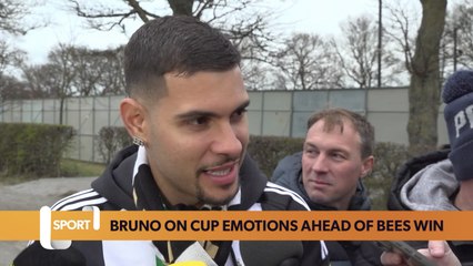 Newcastle captain Bruno Guimarães on cup emotions ahead of Brentford win