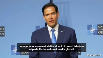 Rubio: "Gli Stati Uniti sono e resteranno nella Nato"