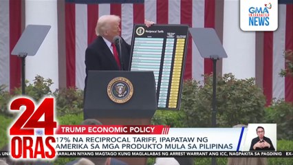 17% na reciprocal tariff, ipapataw ng Amerika sa mga produkto mula sa Pilipinas | 24 Oras
