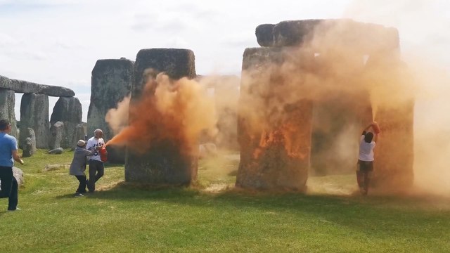 Just Stop Oil to just stop throwing soup