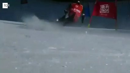 L'incidente in Val di Fassa a Federica Brignone