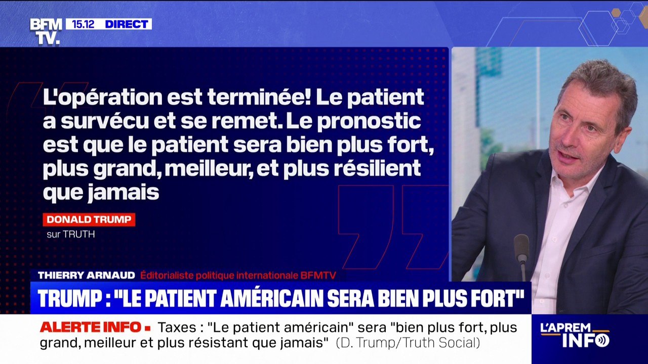 Droits de douane: Donald Trump se félicite de ses annonces en affirmant que les États-Unis seront "bien plus forts"