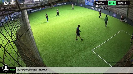 But de Victorien - Team A