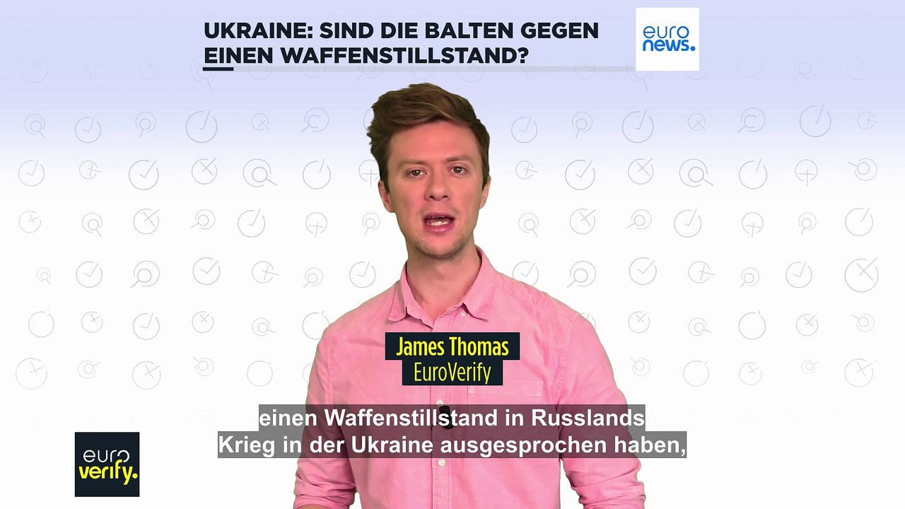 Sind die Balten gegen einen Waffenstillstand in der Ukraine?
