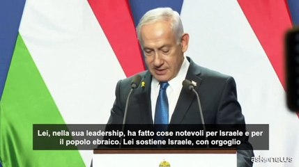 Netanyahu: Ungheria coraggiosa nell'abbandonare "la corrotta CPI"