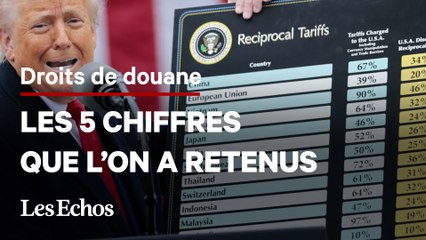 Les 5 chiffres étonnants du tableau de Trump