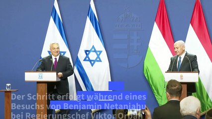 Netanjahu bezeichnet Rückzug Ungarns aus IStGH als "mutig"